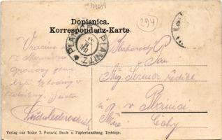 1899 Trebinje, Totalansicht. Verlag von Todor T. Petrovic / general view (EM)