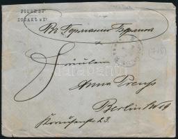 1903 Levél Berlinbe 20 db bélyeggel / Cover to Berlin with 20 stamps