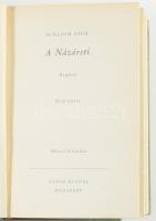 Schalom Ash: Názereti I-III. Bp., (1941.),Tábor. 2. kiadás. Kiadói félvászon kötés, kissé kopottas állapotban.