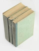 Schalom Ash: Názereti I-III. Bp., (1941.),Tábor. 2. kiadás. Kiadói félvászon kötés, kissé kopottas á...