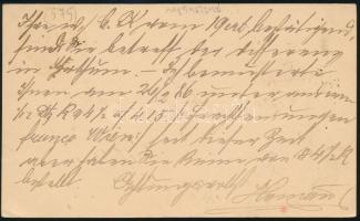 1886 2kr díjjegyes levelezőlap / 2kr PS-card "RADMANNSDORF / RADOLJCA" - "WIEN"