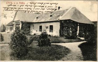 Dunacsún, Dunacsúny, Csún, Cunovo (Rajka mellett, Pozsony, Bratislava); villa, nyaraló / villa (EK)