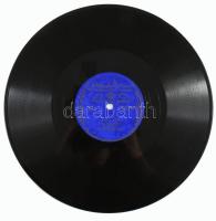 Egy láda gramofon lemez ca 1940-1950 kb 60 db