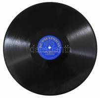 Egy láda gramofon lemez ca 1940-1950, kb 60 db