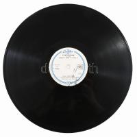 Egy láda gramofon lemez ca 1940-1950, kb 60 db