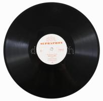 Egy láda gramofon lemez ca 1940-1950 kb 60 db