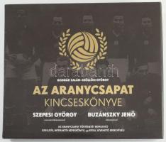 Bodnár Zalán - Szöllősi György: Az Aranycsapat kincseskönyve. Bp., 2015, Twister Media Kft. Gazdag képanyaggal, mellékletekkel. Kiadói kartonált papírkötés, kiadói kartontokban, 30x26 cm