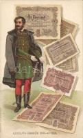 Kossuth-Bankók 1848-49 litho s: K. Sávely D.