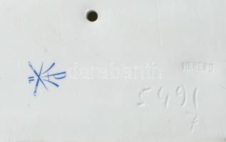 Herendi táncoló juhász. Kézzel festett, jelzett, hibátlan, m: 28,5 cm