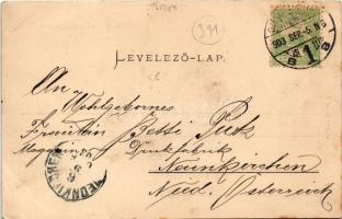 1903 Székesfehérvár, Ligetsor. Eisler Adolf kiadása