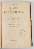 Pesty Frigyes: Az eltűnt régi vármegyék. II. kötet. Bp., 1880, MTA. 509p. Félvászon kötés, néhol foltos lapok, kopottas állapotban.