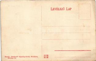 Munkács, Mukacheve, Mukachevo, Mukacevo; vár udvara, tűzoltószertár / castle courtyard, firefighters...