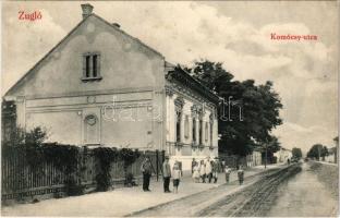 Budapest XIV. Zugló, Komócsy utca. Váradi Béla kiadása