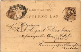 1896 Árpád et les chefs des tribus / Árpád a vezérekkel; Ezredéves Országos Kiállítás. litho + barna...