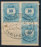 "M.KIR. POSTA- ÉS TÁVÍRDA IGAZGATÓSÁGI KIADÓHIVATAL BUDAPESTEN"