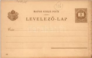 Budapest, Ezredéves Országos Kiállítás, Jobb part, Királyi vár, Lánchíd, gőzhajók. + barna 2 Kr Ga. ...