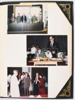 1988 Győr, MN. 6. Katonai Kórház fényképes emléklapja, Dr. Ónodi István orvos ezredes, kórházparancs...