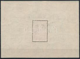 1949 Lánchíd (III.) blokk (140.000) (hátoldalon betapadás nyom, folt / gum disturbances)