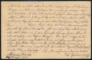 1912 5H díjjegyes levelezőlap / 5H PS-card "UMAGO"