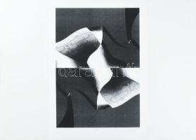 Bitó Ildikó (1966-): Közel I., 2001. Szitanyomat, papír, jelzett, művészpéldány E.A. I/XI számozássa...