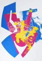 Gál Krisztián (1973-): Buja, 2024. Szitanyomat, papír, jelzett, művészpéldány E.A. jelzéssel. 63,5×47,5 cm