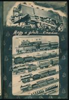 cca 1938-1944 "Mit sütsz kis szűcs?" árjegyzék, borítóhiánnyal, benne Märklin