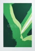 Májer Viktória (-): Fény, 2023. Szitanyomat, papír, jelzett, számozott (12/8). 60×40 cm