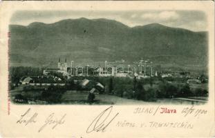 1900 Illava, Illau, Ilava; fegyház, börtön. Gansel Lipót kiadása. Dr. Pattantyús A. M. felvétele / p...