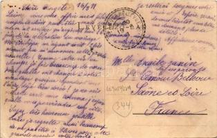 1911 Modor-Harmónia, Modern-Harmonie, Modra; Blaskovics Fridolin út. Levius P. S. kiadása / alley