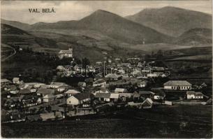1933 Bélapataka, Valaszka-Bella, Valaská Belá; látkép. Foto Gabas / view (EK)