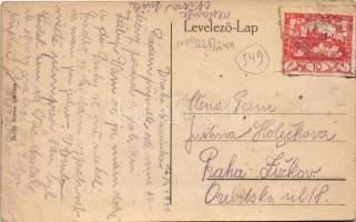 1919 Galgóc, Frasták, Hlohovec; látkép. Bródy Simon kiadása / general view (r)