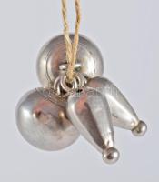 4 darab régi fém pitykegomb