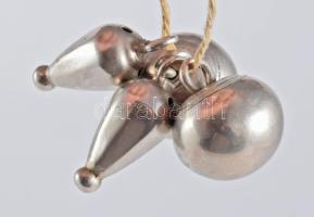 4 darab régi fém pitykegomb