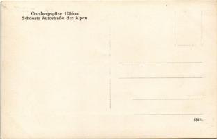 Salzburg, Gaisbergspitze. Schönste Autostraße der Alpen / Albus tourist autobus roundtrip company ...