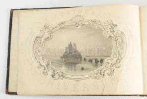 Payne's Universum. Darstellung und Beschreibung. 8. Band Ca 1846. 96 p. 90 db acélmetszetű illu...