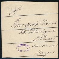 1910 4 összefüggő díjjegyes címszalag Magyarországra / Unit of 4 wrappers to Hungary