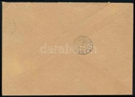 1946 (18. díjszabás) Levél készpénzes bérmentesítéssel / Cover with handwritten franking "PÉCS&...