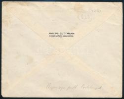 1919 2 x 15H + 2 x 5H levélen, ukrán bélyegzéssel / on cover with Ukrainian postmark, "PECZENIZ...