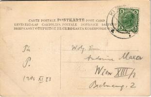 1906 Klosterneuburg, Stift Klosterneuburg / abbey, monastery, wine barrel (EK)