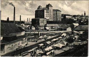 1933 Mladá Boleslav, Pivovar J. J. Prince Alexandra z Thurn-Taxisu v Dobrovici / castle, brewery and...