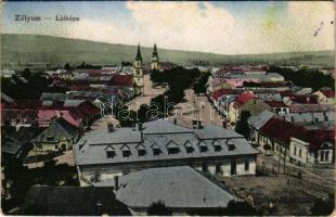 1919 Zólyom, Zvolen; látkép. Özv. Löwy Samuné kiadása / general view (EK)