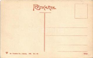 Wroclaw, Breslau; Ecke Ohlauerstrasse mit Warenhaus Gebr. Barasch / street, tram, Barasch Brothers&#...