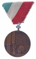 1975. "Pedagógus Szolgálati Emlékérem 1974" bronz kitüntetés mellszalagon (34mm) T:AU NMK ...