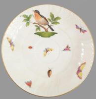 Herendi, Óherendi Rotschild mintás teás csésze, aljjal. Kézzel festett, jelzett, hibátlan