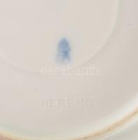 Herendi, Óherendi Rotschild mintás teás csésze, aljjal. Kézzel festett, jelzett, hibátlan
