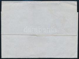 1856 3kr levélen / on cover, "CAPODISTRIA" - Triest