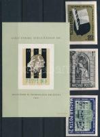 1961 Liszt vágott sor és vágott blokk (ráncok / creases)