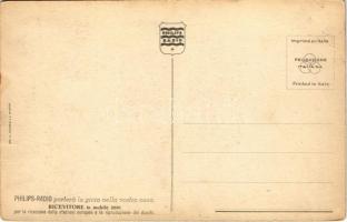 Philips Radio portera la gioia nella vostra casa. Ricevitore in mobile 2601 / Philips rádió olasz Ar...