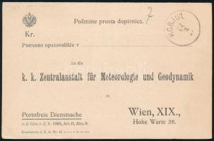 1911 Levelezőlap / Postcard "HORJUL" - Wien