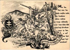 Mor ho, hoj mor ho... Slovensko za slobodu CSR 29. VIII. 1944 / "Slovakia for Freedom" Slo...